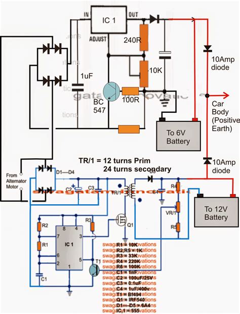 Car Battery Charger Diagram