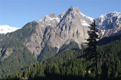 Coast Mountains of British Columbia Stock Image - Image of forest ...