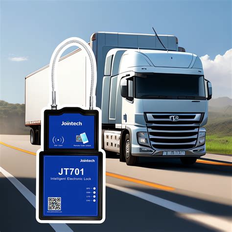 Jt701 Smart GPS Lock Customs Eseal Tracker For Container Monitoring And