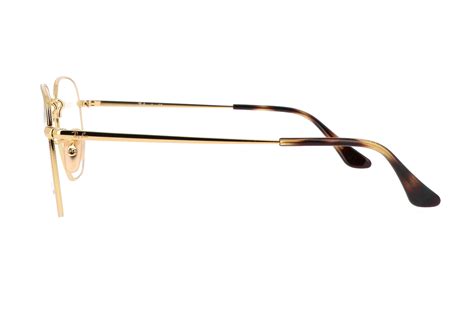 Brille Ray Ban Hexagonal Rx6448 Rb6448 2500 54 21 Gold Breit Auf Lager Preis Chf 6900