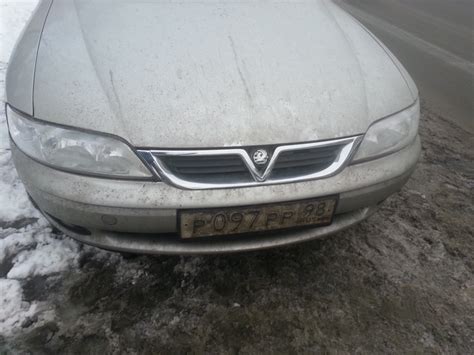 Решетка vauxhall — Opel Vectra B, 1,6 л, 2001 года | стайлинг | DRIVE2