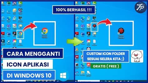 Cara Mengganti Icon Aplikasi Di Laptop Atau Pc Windows 10 Ganti Icon