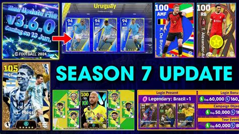 Finally EFootball 2024 Season 7 Is Coming Tomorrow All Free Rewards