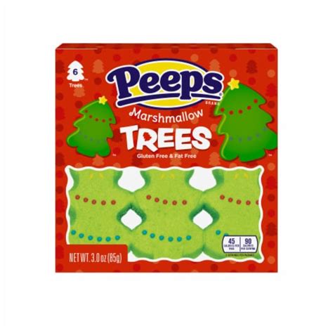 Peeps® Marshmallow Trees Holiday Candy, 6 ct / 0.5 oz - Fry’s Food Stores