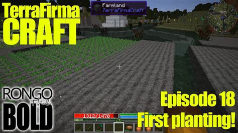 Terrafirma Craft Season Episode First Planting Youtube