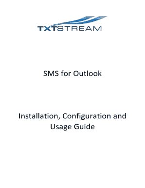 Fillable Online SMS For Outlook Fax Email Print PdfFiller