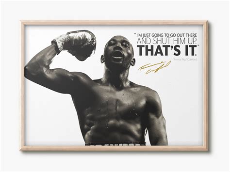 Terence Crawford 'bud' Quote Photo Print Poster Pre - Etsy