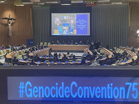 Jbi Commemorates Th Anniversary Of Genocide Convention And Lemkin S