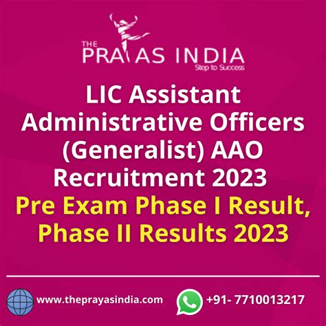 LIC AAO Recruitment Final Results With Score Card 2023