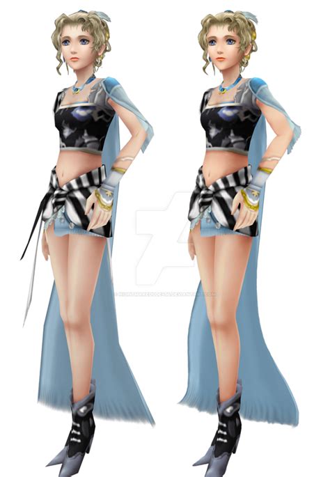 Terra Branford Dlc Render Comparison By Nightmaredude456 On Deviantart