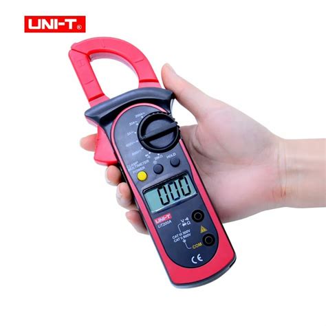 Professional Digital Clamp Meters UNI T UT200A Manual Range Multimeters