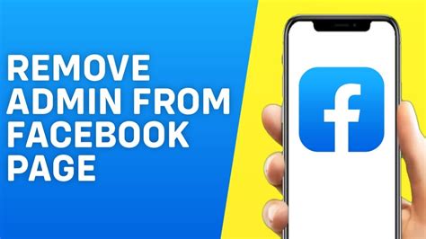 How To Remove Admin From Facebook Page In Mobile New Update