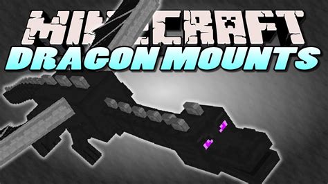 Minecraft Mods Dragon Mounts Mod Ride Dragons Mod Showcase Youtube