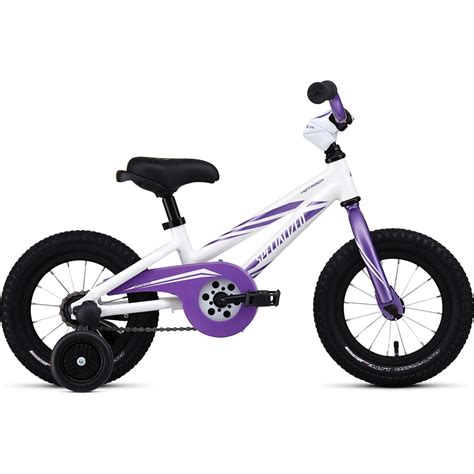 Specialized Hotrock 12 Coaster Brake Fotbroms Girl White Purple