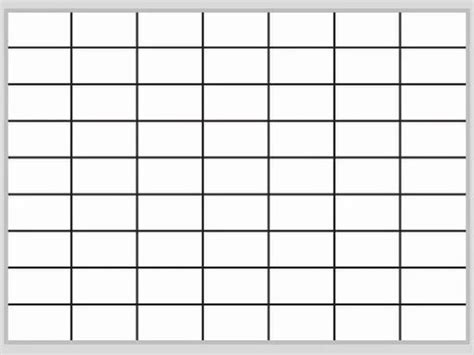 A Blank Graph Paper With Squares On The Bottom And One Line At The Top