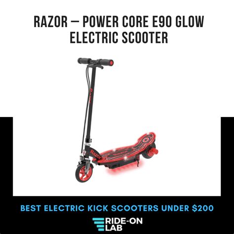 14 Best Electric Scooters Under $200 [Reviewed] | Ride On Lab