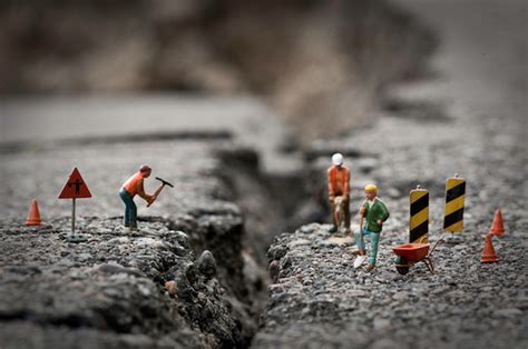 Creative Photos Of Figurines Going About Their Miniature Lives In Our