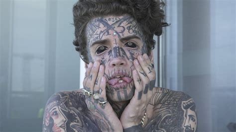 Ethan Bramble Tattooed Model Mocks Arrest Warrant In Australia Bbc News