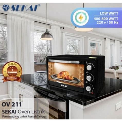 Jual Sekai Ov Oven Listrik Litet Ov Pemangang Watt Low