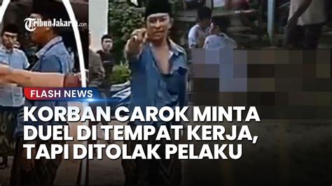 Tantang Pelaku Korban Carok Madura Sempat Minta Duel Di Tambak Udang