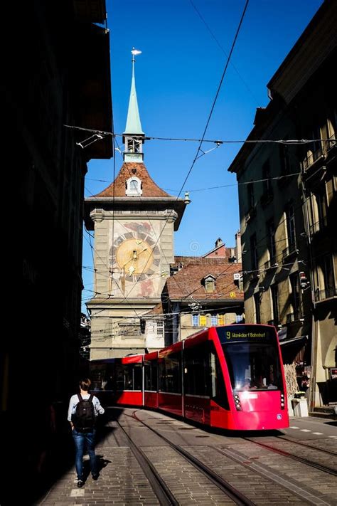 Bern Clock Tower stock photo. Image of distric, clock - 8346100