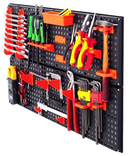 2 X Werkzeugwand Lochwand Werkzeuglochwand Werkstattwand Aus Kunststoff