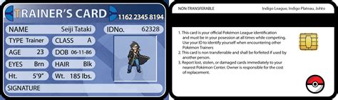 Pokemon Trainer Card Template – Mightyprintingdeals.com