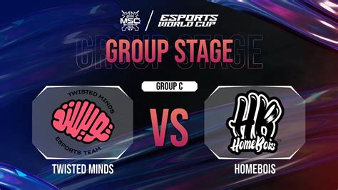 Twisted Minds Vs Homebois Mlbb Msc X Ewc Day Group Stage