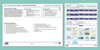 Geo Wonderers Continents And Oceans Twinkl PlanIt