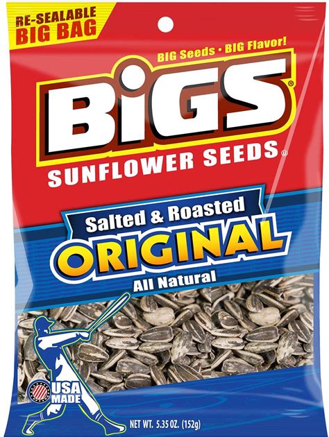 Bigs Original Salted And Roasted Sunflower Seeds Pack Of 3 Buy Online