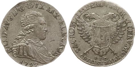 Sachsen Kurfürstentum 1 12 Taler 1792 IEC Friedrich August III 1763