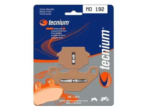 Plaquettes Frein Moto Arri Re Tecnium Ktm Mx Mo Eur