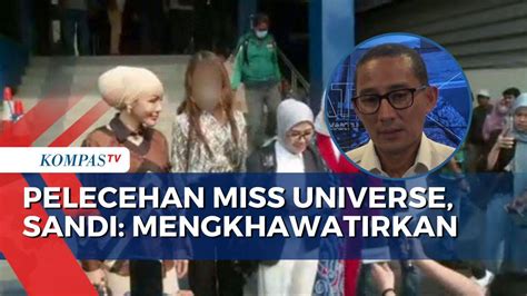 Sandiaga Uno Angkat Bicara Soal Dugaan Pelecehan Seksual Miss Universe