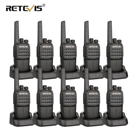 10pcs RETEVIS RT40 DMR Digital PMR Radio Walkie Talkie FRS PMR446