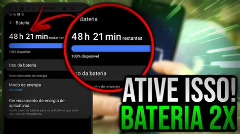 Como DOBRAR a DURAÇÃO da BATERIA do CELULAR BATERIA INFINITA DURANDO