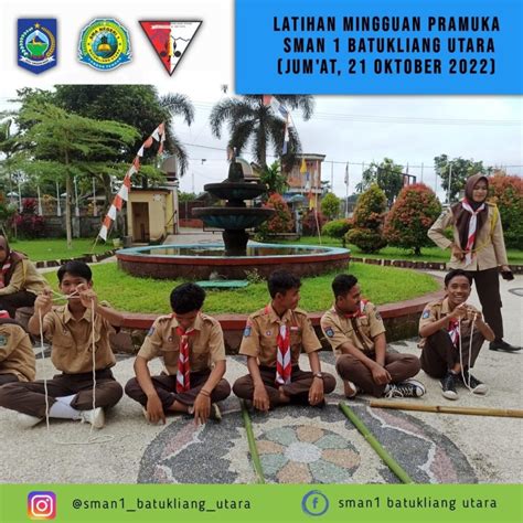 Latihan Rutin Mingguan Pramuka Sman Batukliang Utara Jum At