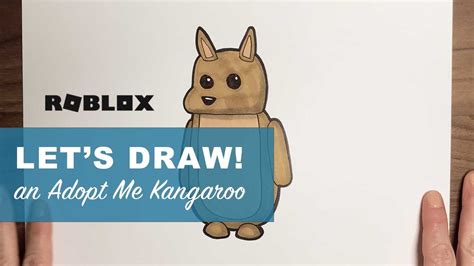 Let S Draw Roblox Adopt Me Kangaroo YouTube