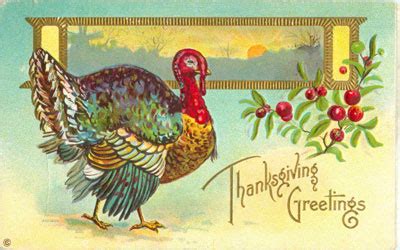 Thanksgiving Day vintage postcards Page Five