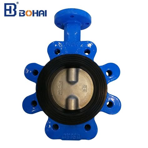 Lugged Type Ductile Cast Iron Wafer Control Industrial Butterfly Valve