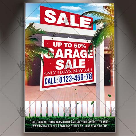 Garage Sale - Premium Flyer PSD Template | PSDmarket