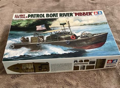 Tamiya Us Navy Pbr Mk Ii Patrol Boat River Pibber Model Kit