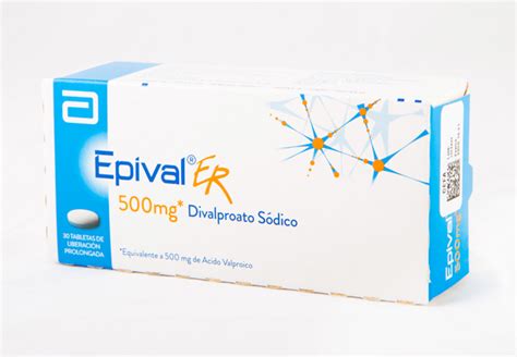 EPIVAL ER 500 MG TABLETAS VIA ORAL