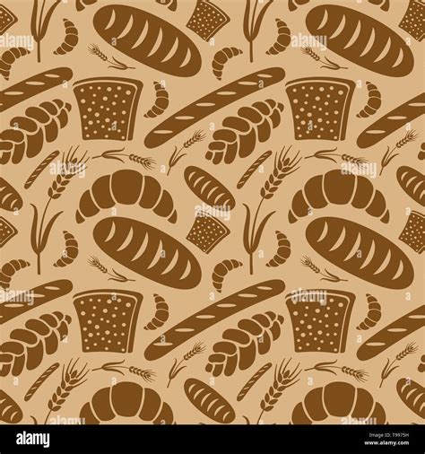 Wallpaper Bread Stock Vector Images Alamy