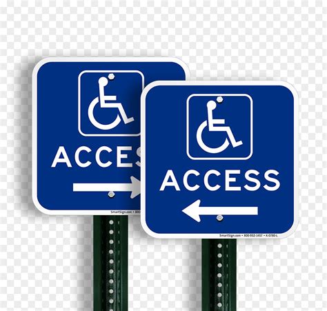 Handicap Parking Symbol Car Park Space Disabled Permit Sign PNG Image ...