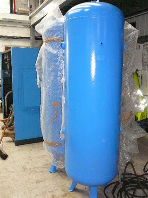 Litre Vertical Painted Air Receivers Ex Stock New Air Supply Uk