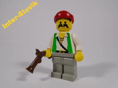 LEGO FIGURKA LUDZIK PIRAT PIRACI PIRATES PISTOLET 5053205419