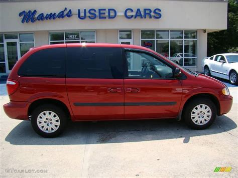 2005 Inferno Red Pearl Chrysler Town And Country Lx 15577459 Photo 9