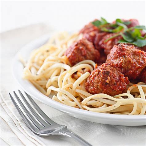 Recette Spaghetti aux boulettes de bœuf