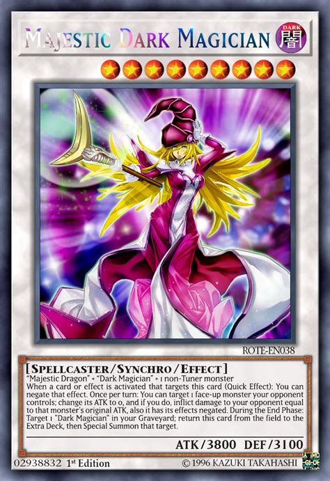 Majestic Dark Magician by ChaosTrevor on DeviantArt | Custom yugioh ...