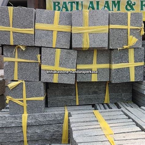 jual batu alam andesit bakar  cm lantai jakarta barat